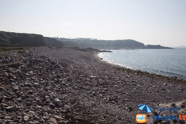 Photo of Fosses beach in Fréhel in Brittany in France