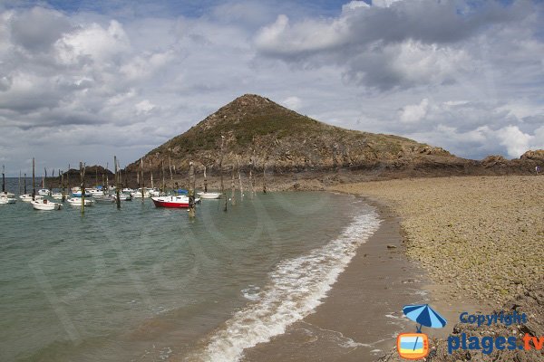 Port of Gwin Zegal in Brittany