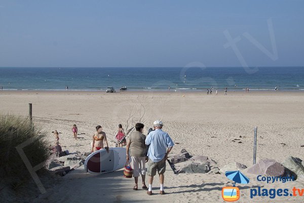 Minieu beach in Sables d'Or les Pins in Brittany - France