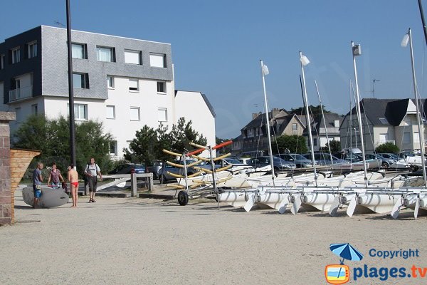 Nautical center in Sables d'Or les Pins