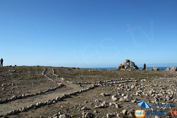 Lart art sur la pointe du Diben - Plougasnou