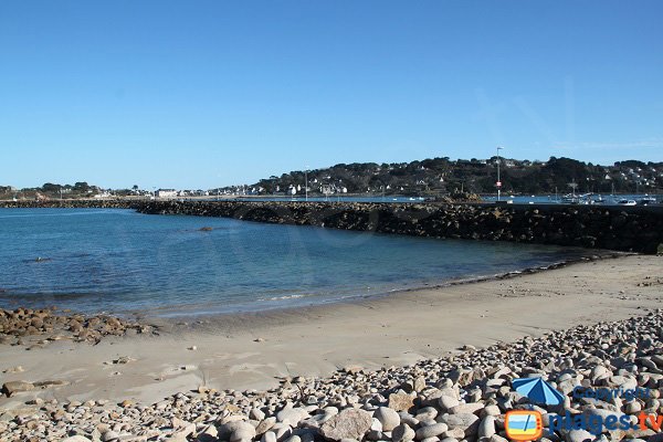 Photo de la Grève du port du Diben à Plougasnou