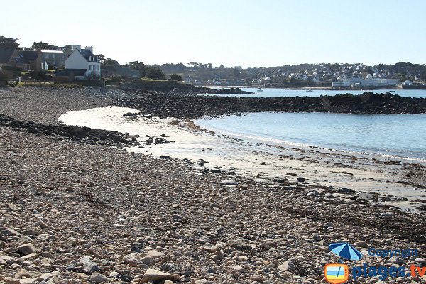 Sable sur la plage de Primel - Plougasnou