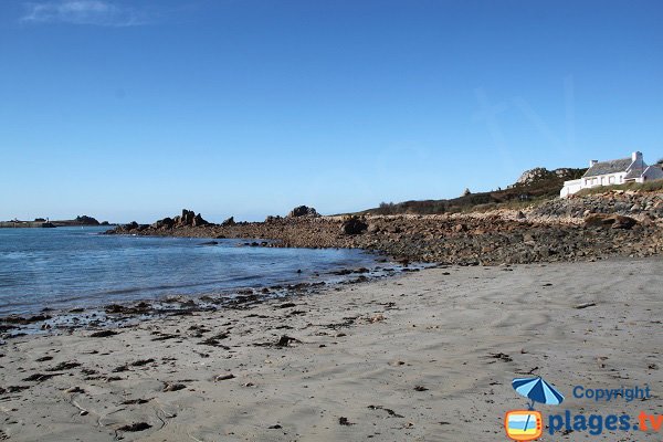 Grève de Primel en Bretagne