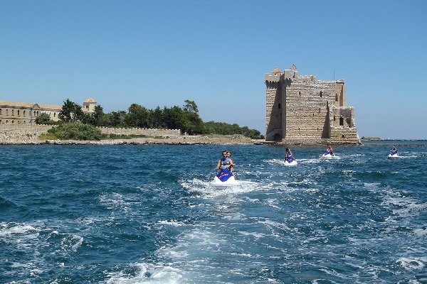 Ile de Lérins en Jet ski