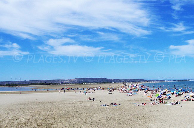 La Franqui e spiaggia Coussoules