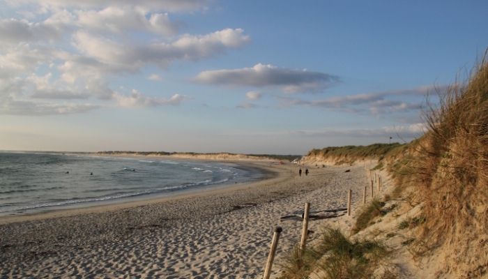 Plage de la torche à Plomeur