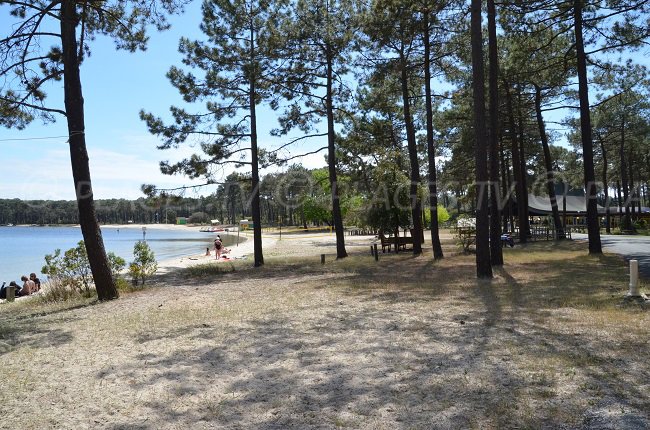 Lac de Carcans en Gironde