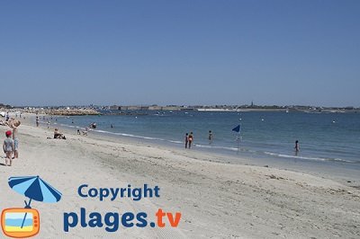 Larmor-Plage in Brittany in France