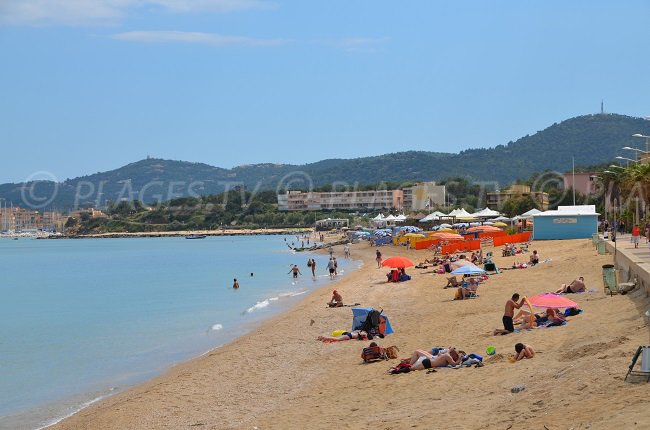 Spiaggia dell'Anglade in Le Lavandou