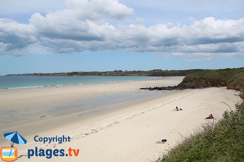 Le Conquet et sa grande plage de sable