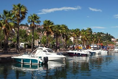 Lavandou harbor - France