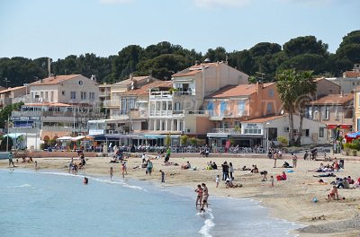 St Cyr les Mer beach in France