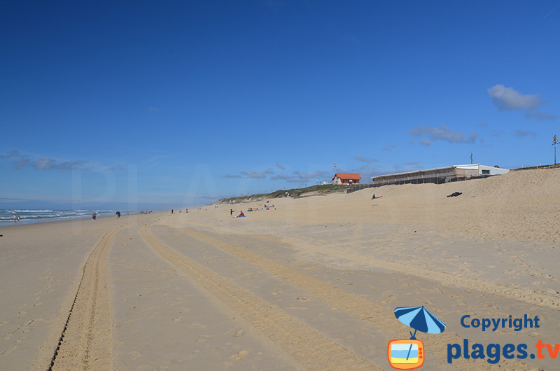 Plage océane de Biscarrosse