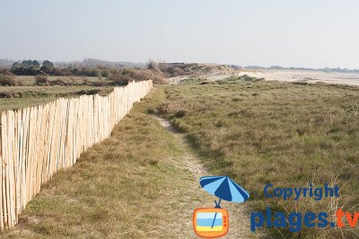 Littoral de Montmartin dans la Manche