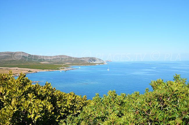 Northeast coast of Cap Corse in Corsica