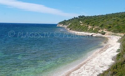 Littoral de Patrimonio - accès sentier du littoral