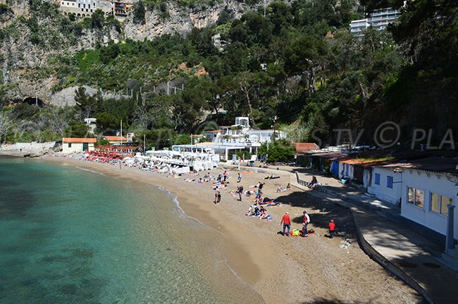 Crique de Mala au Cap d'Ail