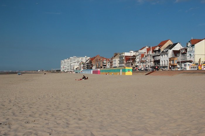 Malo les Bains and its beach - France