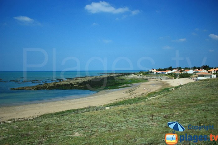 Marais Girard and its beach - Brétignolles