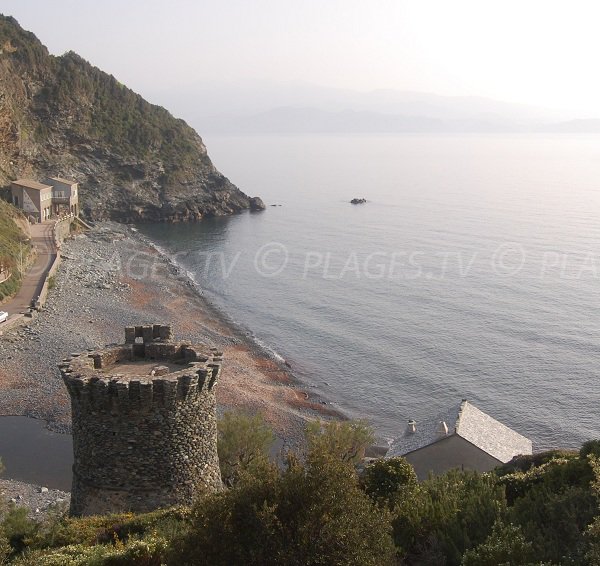 Spiaggia della Marina di Negru in Corsica