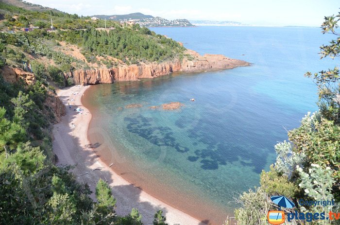 Calanque dans l'Estérel - Var