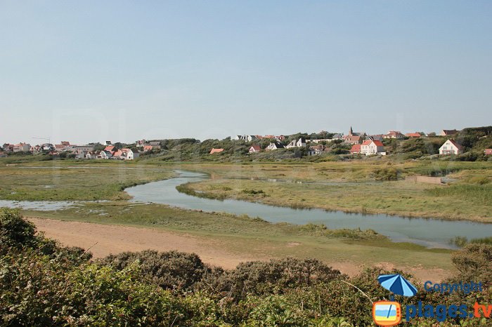 Méandre de la Slack à Wimereux