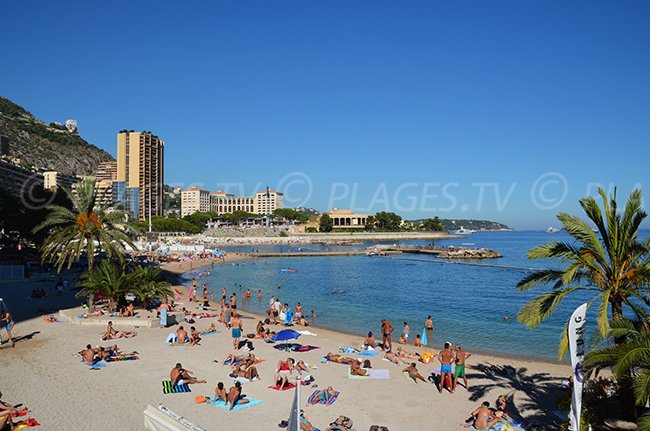 Baie de Larvotto à Monaco