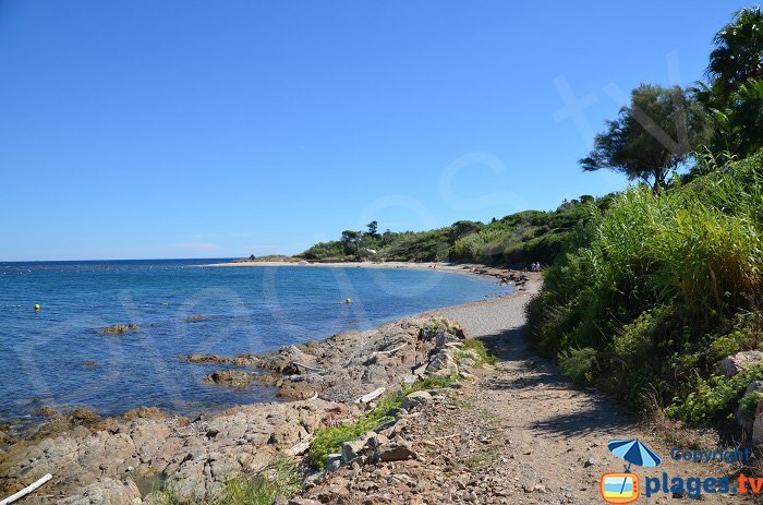 Plage secrète à St Tropez