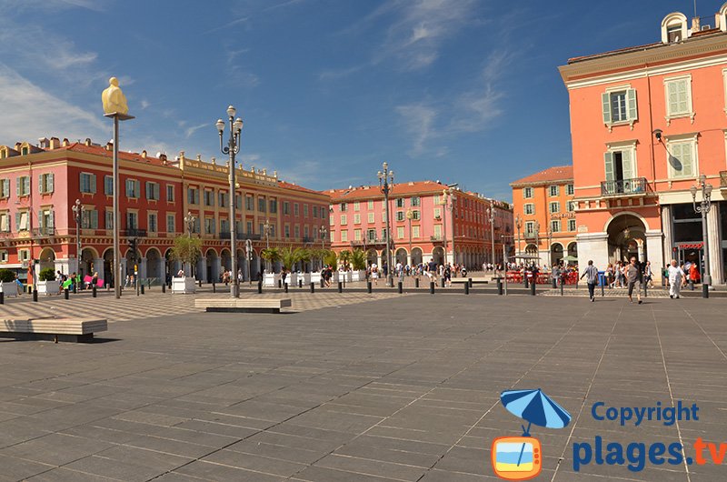 Place Masséna in Nice