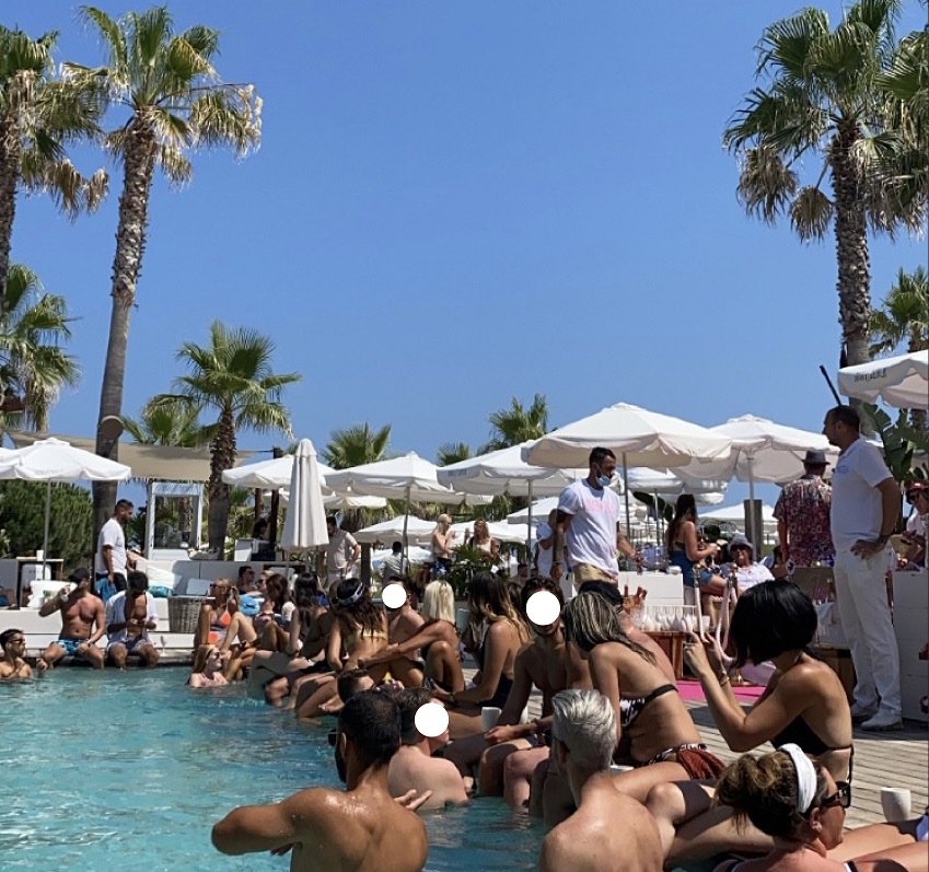 Piscine au Nikki beach