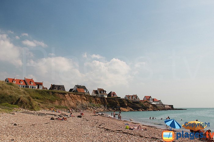 Cran de Noirda avec vue sur le ville d'Audresselles