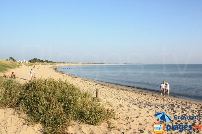 Court Beach in the village of Guérinière - Noirmoutier