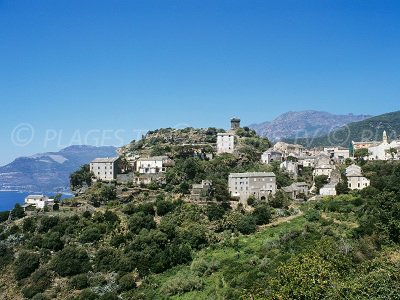 Nonza Cap Corse perché sur son rocher