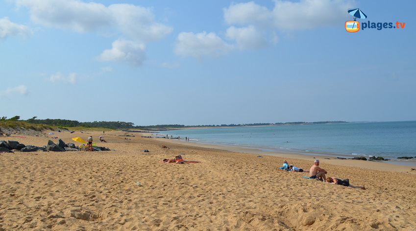 Gautrelle beach on the island of Oleron