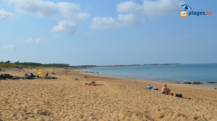 Plage de Gautrelle sur l'île d'oléron