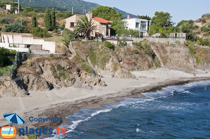 Crique de l'Ouille à proximité du Racou - Côte Vermeille