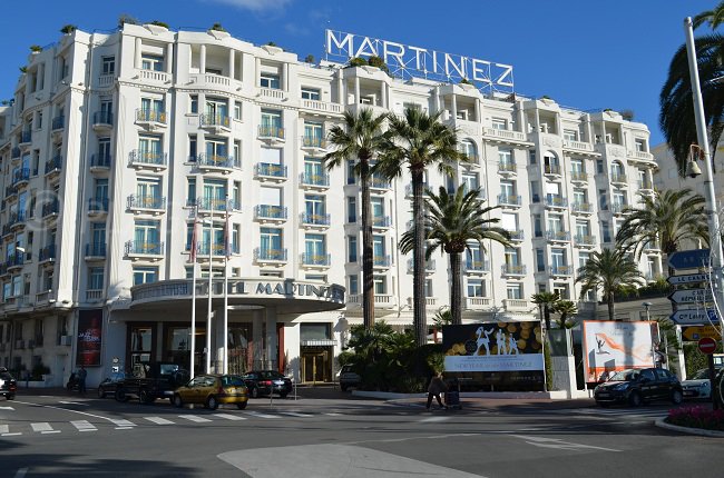 Martinez hotel in Cannes