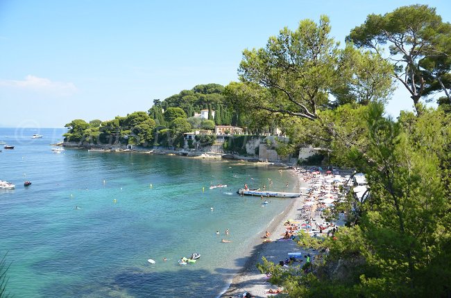 Plage de Paloma face à Beaulieu