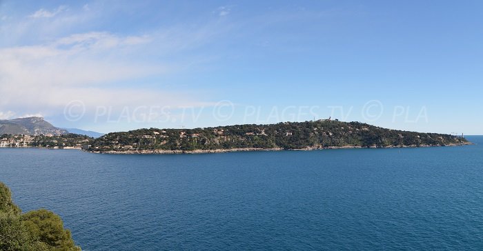 Cap Ferrat depuis le Cap de Nice