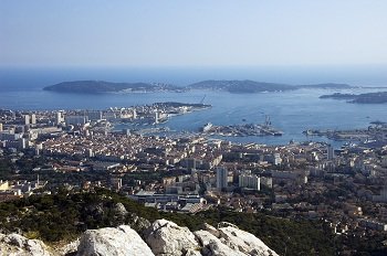 Panorama sur Toulon