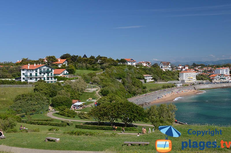 Parc à la pointe de Sainte Barbe - St Jean de Luz