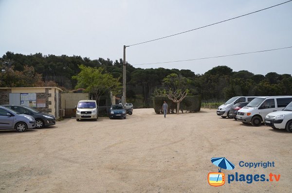 Parking of Bernardi beach