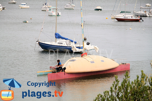 Bateau à Damgan