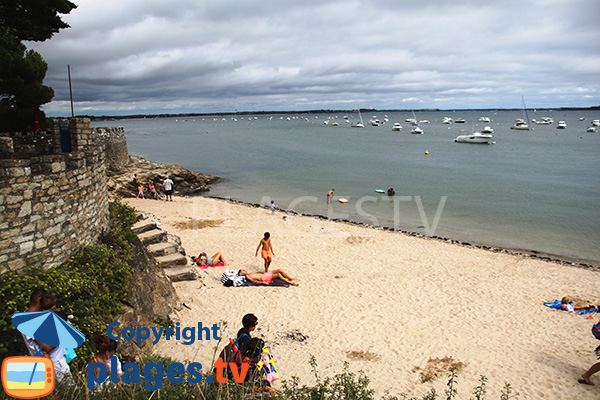 Accès à la plage de Kervoyal - Damgan