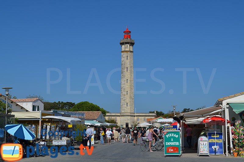 Phare des Baleines - Ile de Ré - commerces