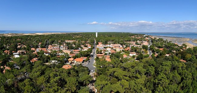 Vue depuis le phare du Cap Ferret