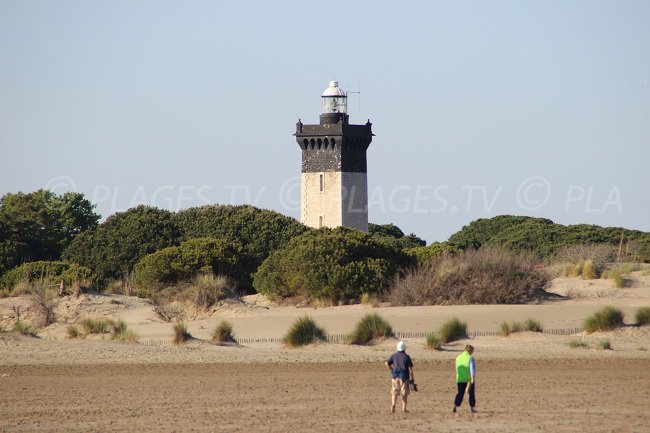 Espiguette lighthouse in Grau du Roi