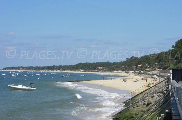 Siaggia di Pilat e vista sull spiagge di Arcachon