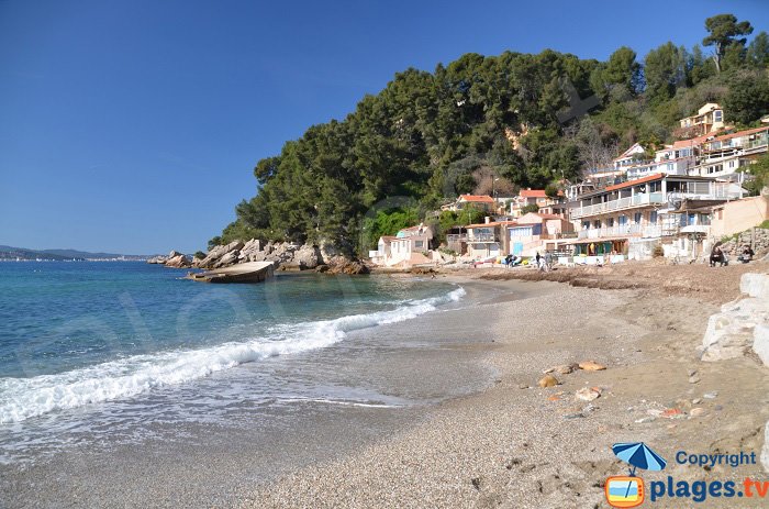 Village of Pin de Galle in Le Pradet in southern France